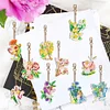 >SALE<10PCS Double Sided Special Shape Diamond Art Keyring (Flower Fairy)