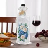 DIY Diamond Art Wine Bottle Bags Covers Creative Diamond Painting Wine Wrapping Bag Kits