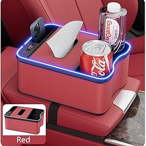 Car armrest storage box
