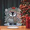 Acryl Winter Pinguin doppelseitig - 5d DIY Handwerk Ornament