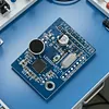 LD3320 Intelligent Voice Control Development Board with Multi Language Chip Control Voice Module Development Board for Various Peripherals Relays LED Lights