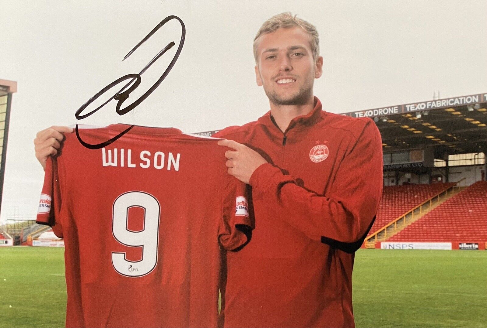 James Wilson Genuine Hand Signed Aberdeen 6X4 Photo Poster painting - Exact Proof