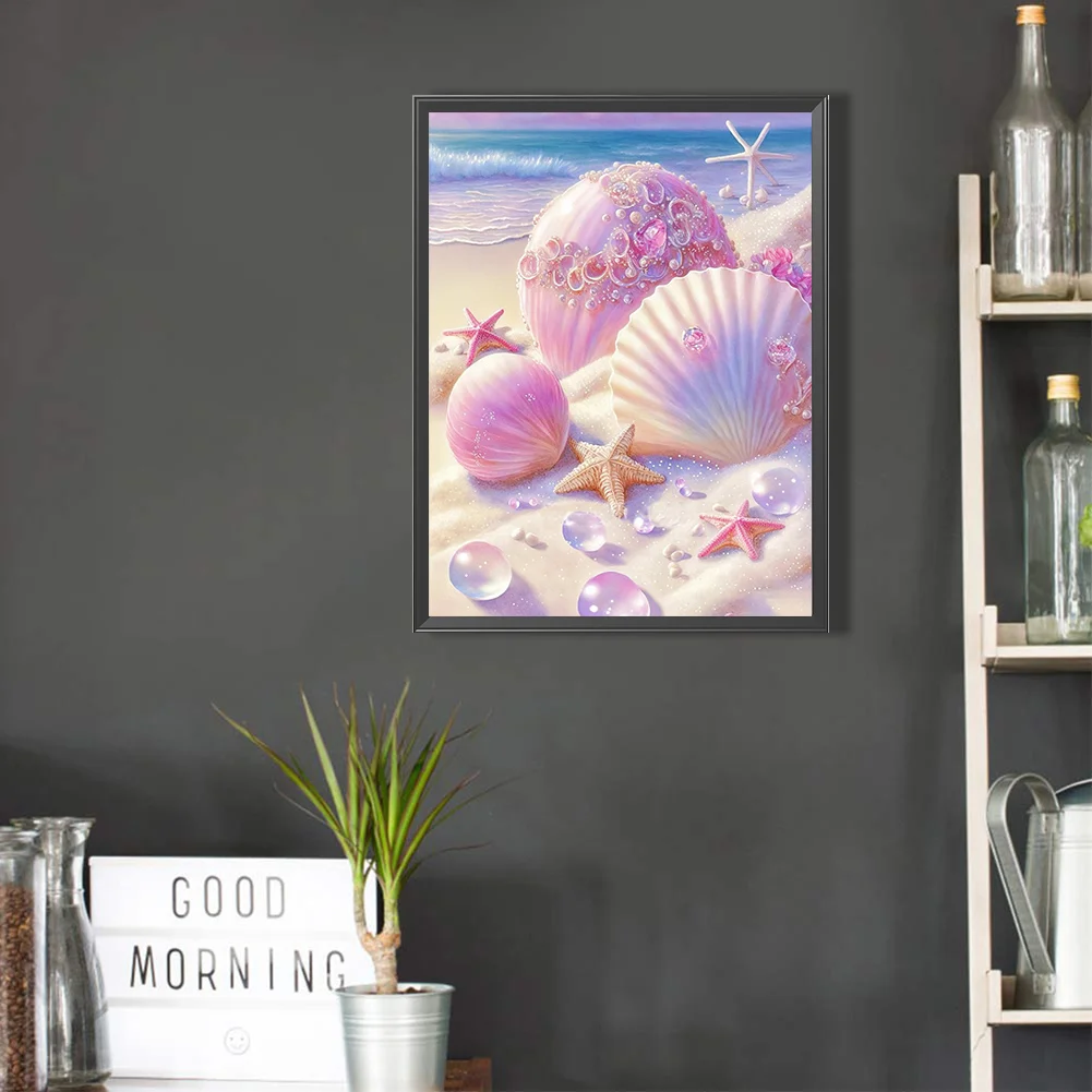 Diamond Painting - Full Round Drill - Beach(30*40cm)