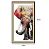 >SALE<Elephant Needlework Cross Stitch Printed 14CT Stamped Cotton Kits (DA435)