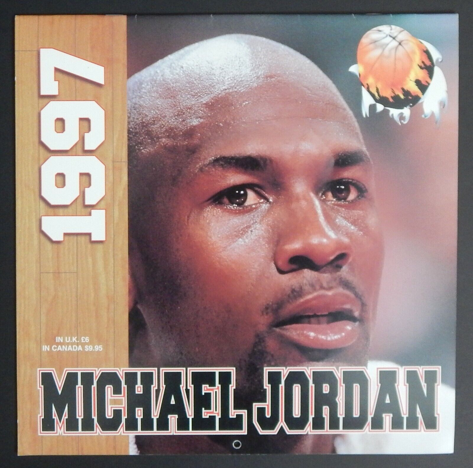 1997 MICHAEL JORDAN Chicago Bulls Basketball NM unused Calendar Amazing Photo Poster paintings