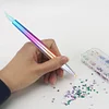 Diamond Painting Point Drill Pen Farbe Kerzenkopf Form DIY Werkzeug (grün)