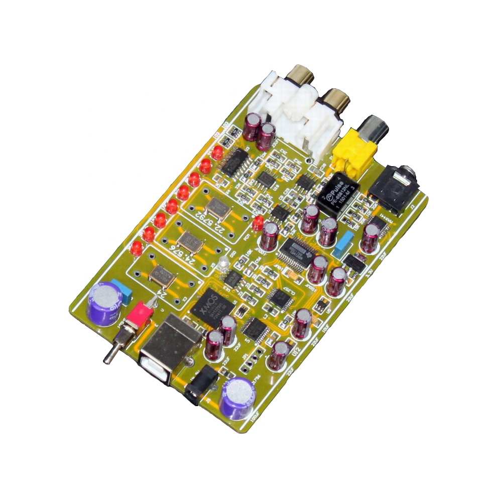 DC5V XMOSU8+DSD1796+MAX441 Decoder Board XMOS U8 Decode Board Support DSD64 DSD128 DSD256 Format PCM