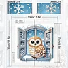 Diamond Painting - Partial Special Shaped Drill - Winter Owl(Canvas|30*30cm)