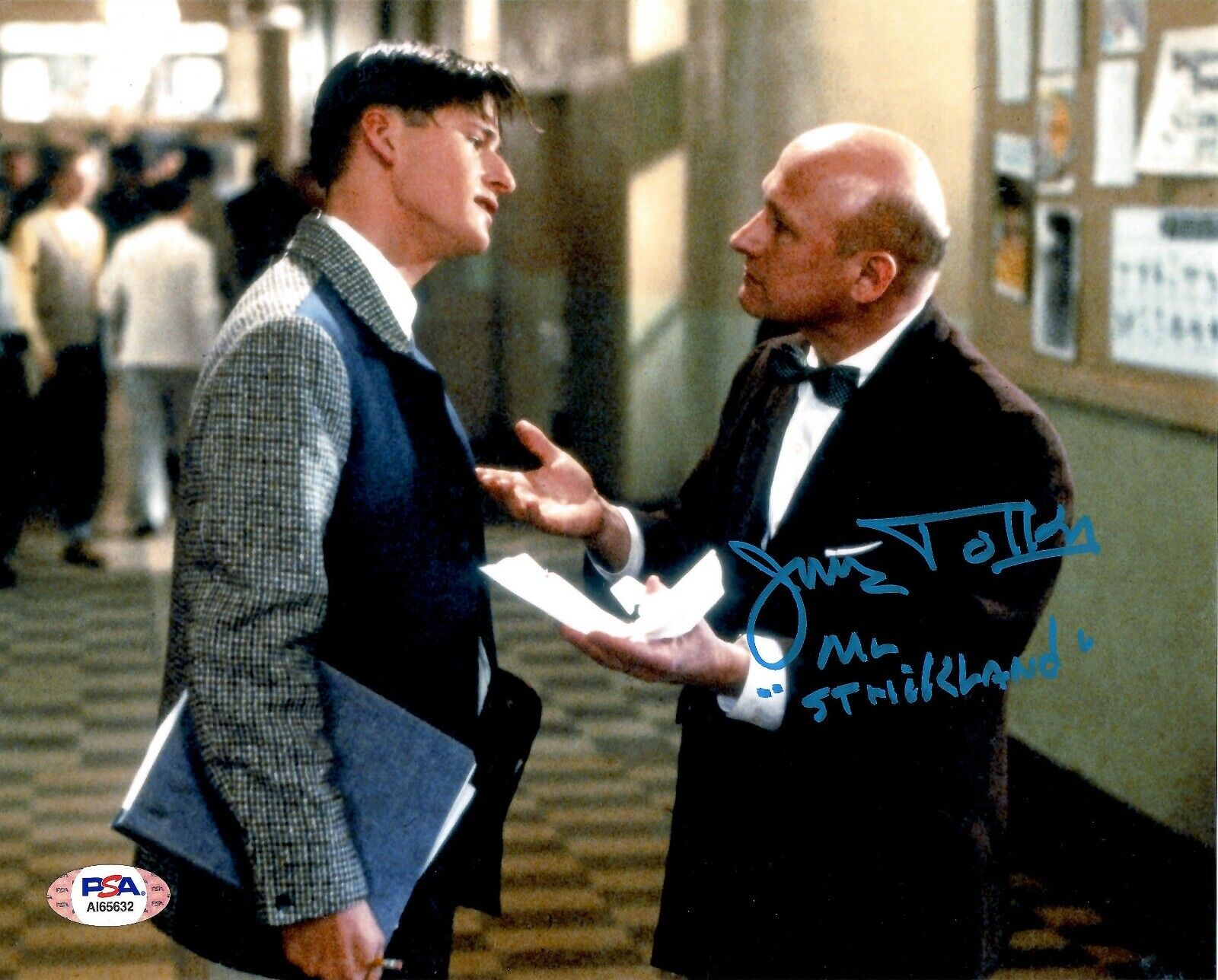 James Tolkan autographed 8x10 Photo Poster painting Back To The Future PSA COA Mr Strickland
