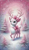 Luxury AB Velvet Diamond Painting Kit - Deer