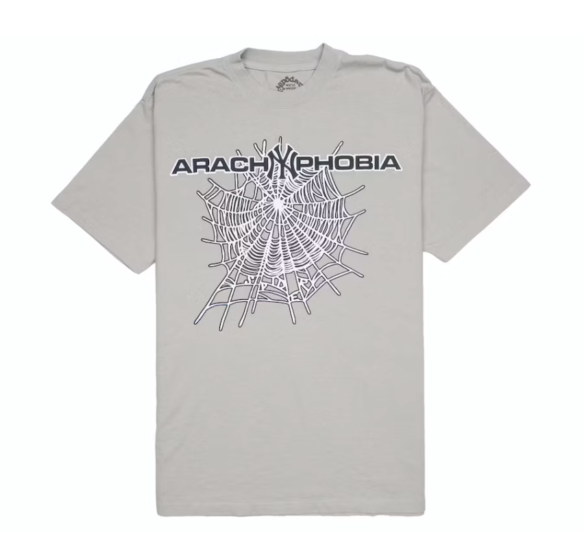 Sp5der Arach NY Phobia Tee Grey