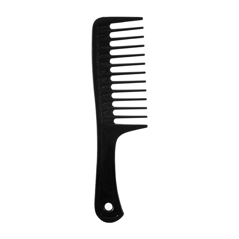 Factory Direct Supply Small Commodity Daily Curly Hair Hair Household Plastic Big Tooth Comb Big Wave Shape Wide Tooth Comb