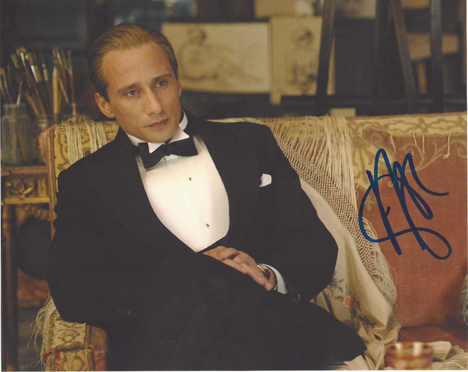 MATTHIAS SCHOENAERTS SIGNED 'RED SPARROW' 8X10 Photo Poster painting COA ACTOR RUIN KURSK PROOF