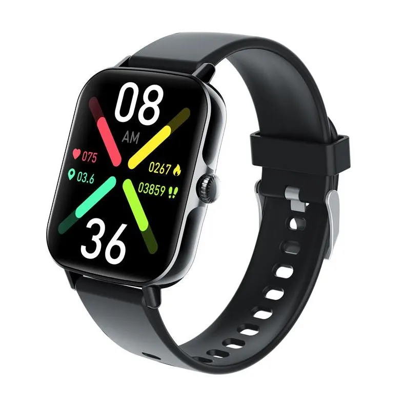 Blood Pressure Blood oxygen Sleep Monitoring Waterproof Smartwatch