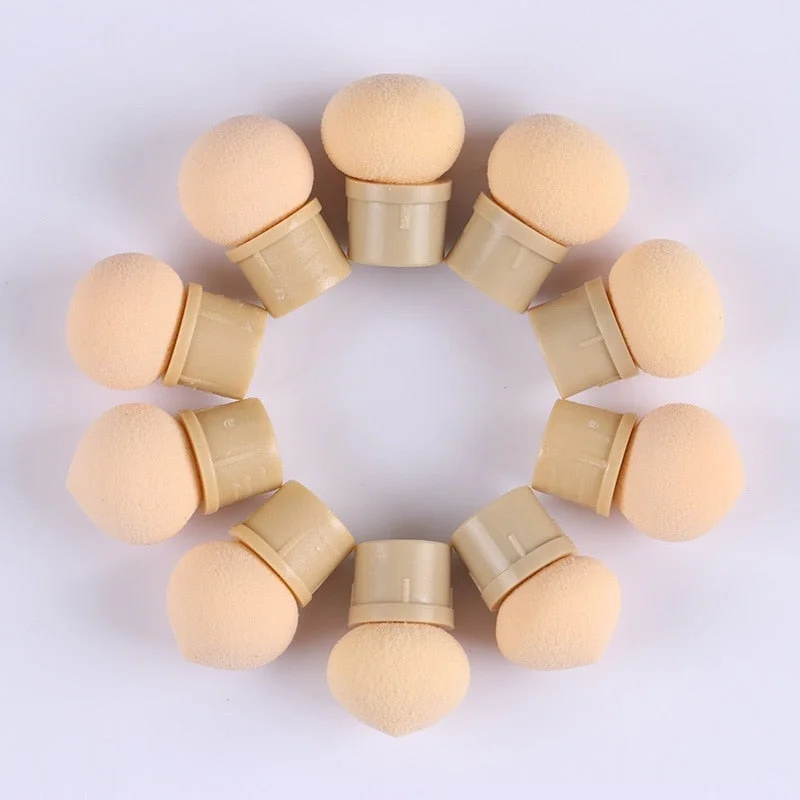 1 Pc Double-ended Gradient Shading Pen Dotting Brush Sponge Head Rhinestone Handle Nail Art Brush Nail Art Painting Tool-Nail Inspo