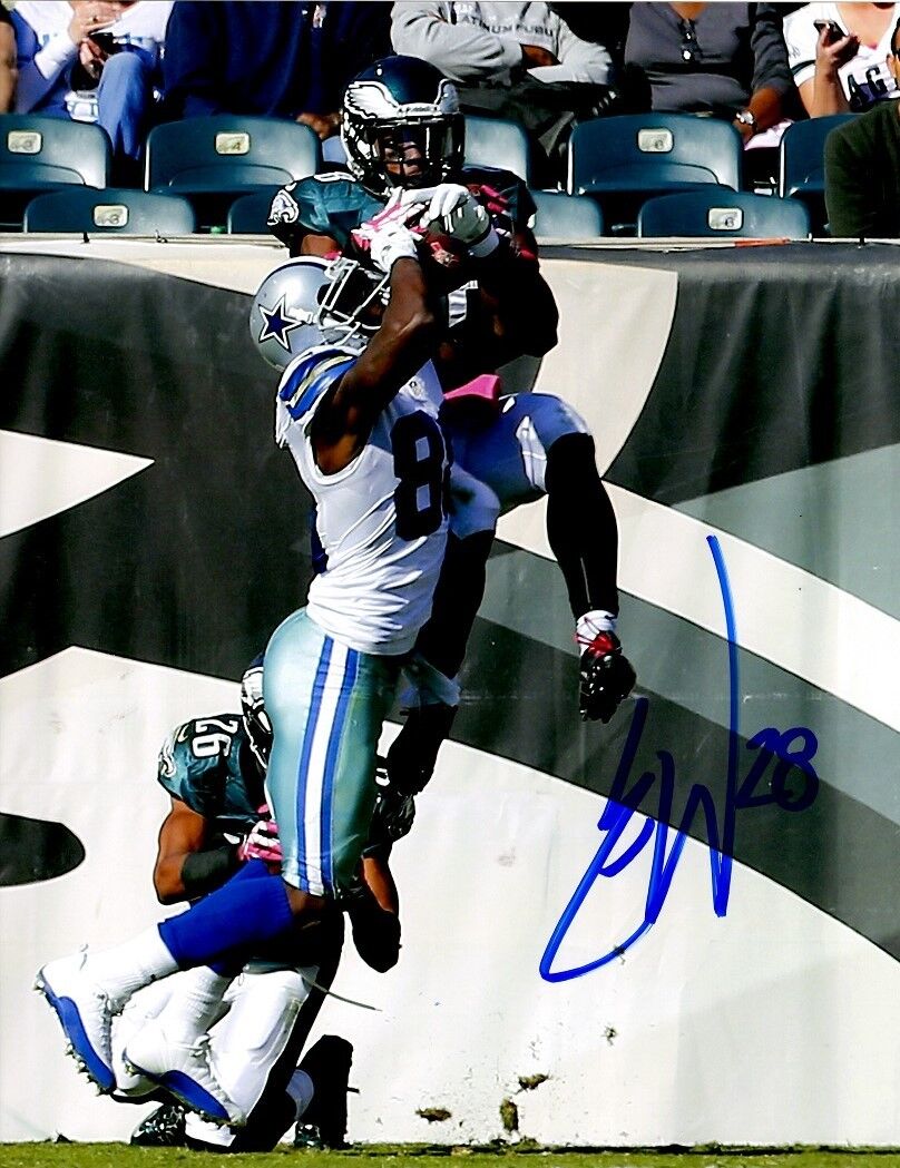 Autographed EARL WOLFF Philadelphia Eagles 8x10 Photo Poster painting w/COA