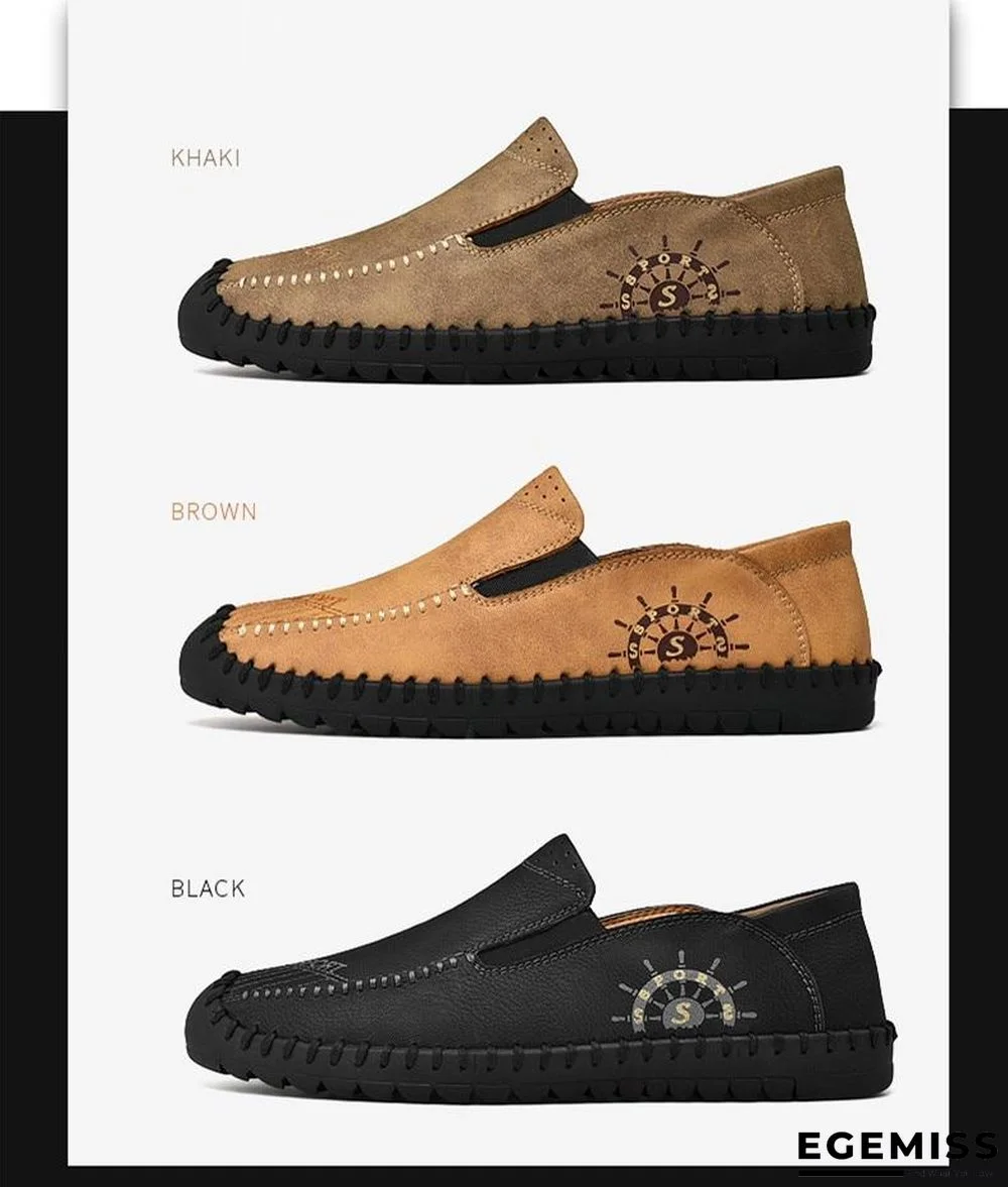 Casual Shoes Fashion Men's Shoes Casual Driving Shoes Soft Moccasins Flats Footwear Men Loafers | EGEMISS