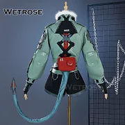 [Wetrose] In Stock SSR Jane Doe Zenless Zone Zero Cosplay Costume ZZZ Wig Full Set