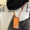 Retro Crossbody Zippered Coin and Card Holder for iPhone Case