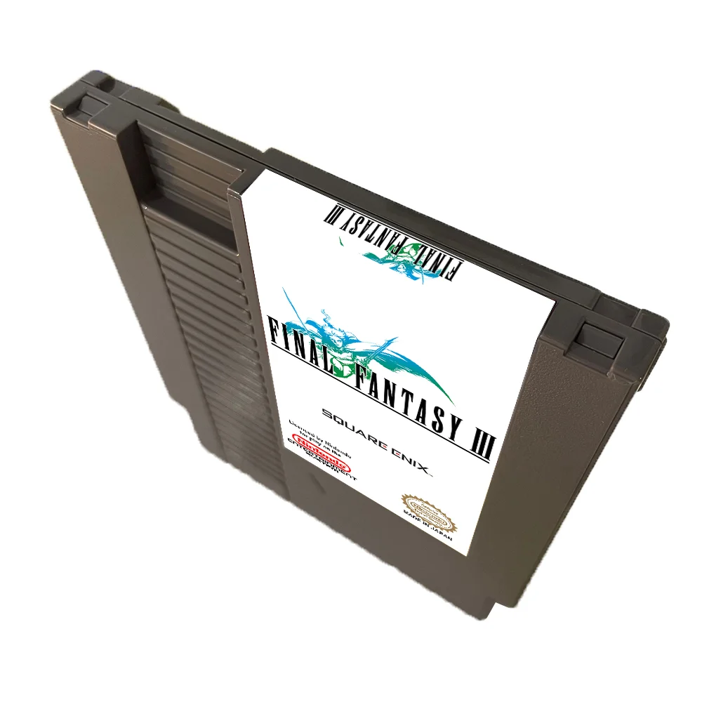 FINAL FANTASY III NES For Nintendo Entertainment System Console - 8 Bit Game Cartridge