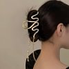 Barrette serpent avec strass