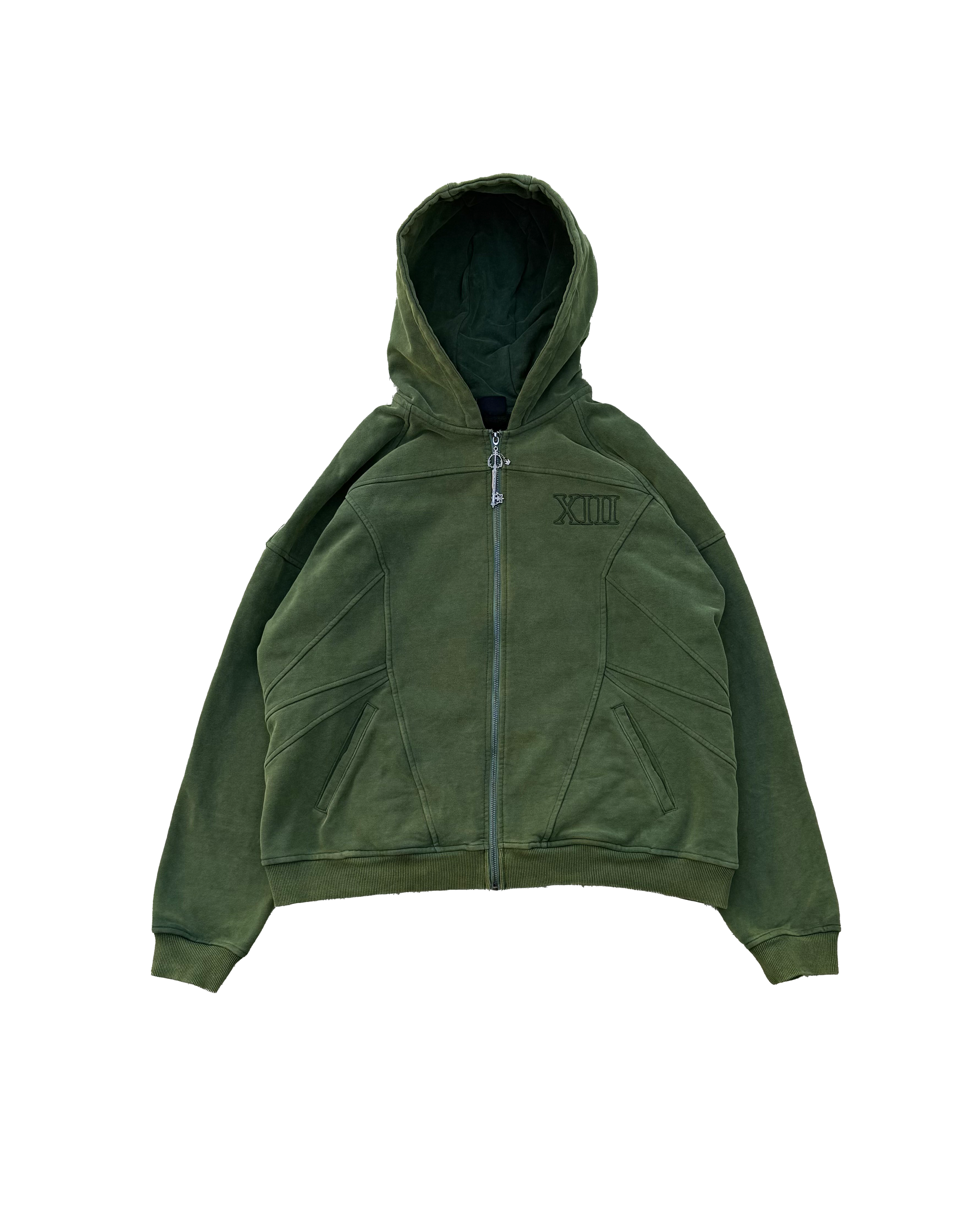 V1 ORG XIII ZIP UP (green)