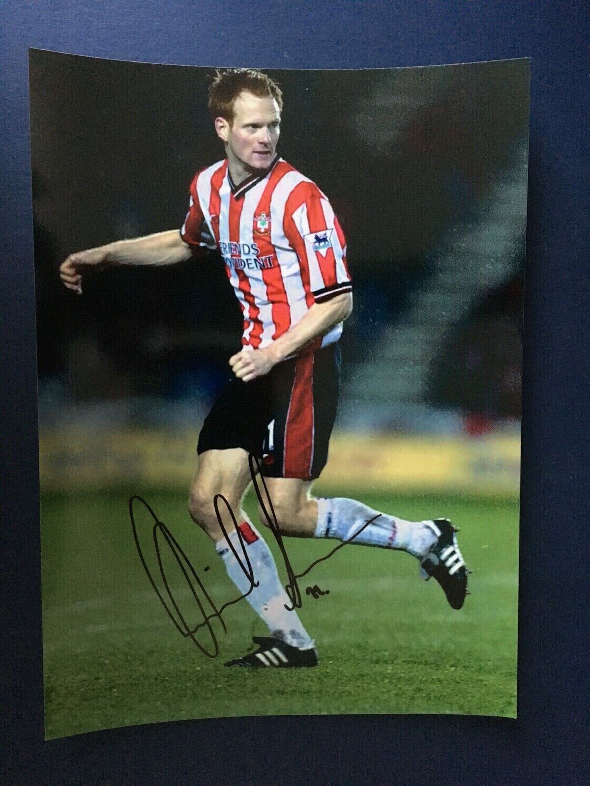 MICHAEL SVENSSON - FORMER SOUTHAMPTON FOOTBALLER - EXCELLENT SIGNED Photo Poster painting