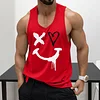  Stylish Graphic Tank Top for Men - Perfect for Fitness and Casual Wear by Inlyline