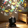 8-in-1 LED Projector Night Lamp Christmas Snowflake Galaxy Ocean Star