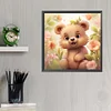 Diamond Painting-DIY Full Round Drill Bear
