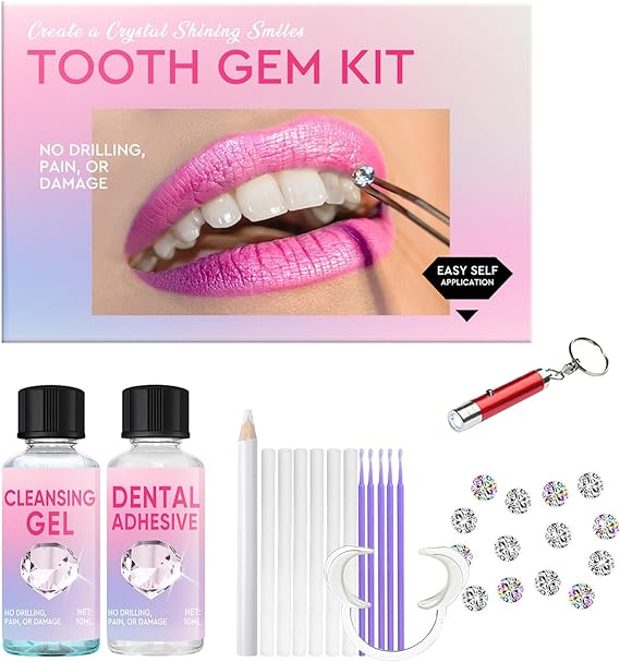 Gemzeez Starter Kit Fashion Jewelry Teeth