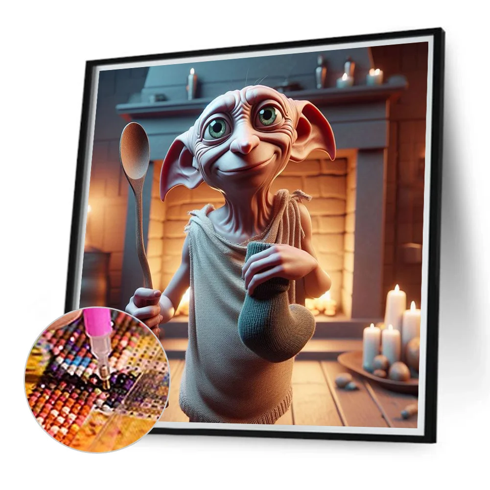 Diamond Painting - Full Round Drill - Dobby(Canvas|40*40cm)