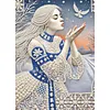 Diamond Painting-DIY Special Shaped Drill Pearl Painting Snow Queen(30x40cm)