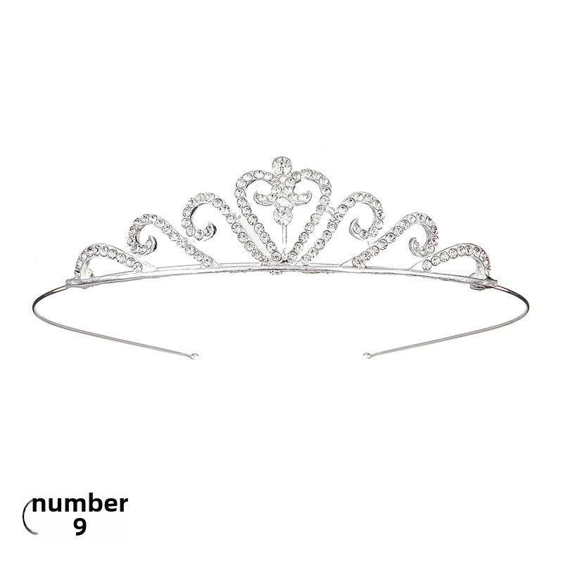 Factory Girl Crown Princess Simple Cute Headband Baby Festival Performance Hair Accessories Bride Crown Wedding Headdress