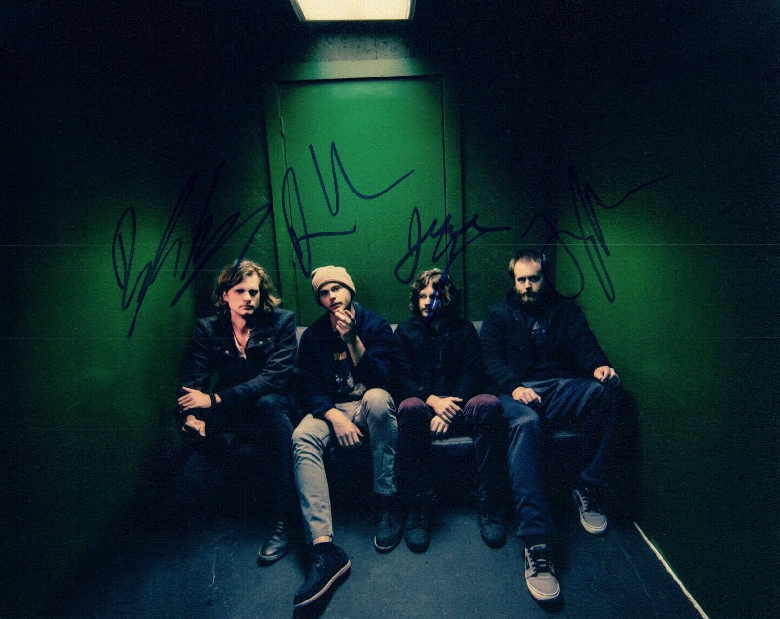 KONGOS Signed Autographed 8x10 Photo Poster painting Full Band COA VD