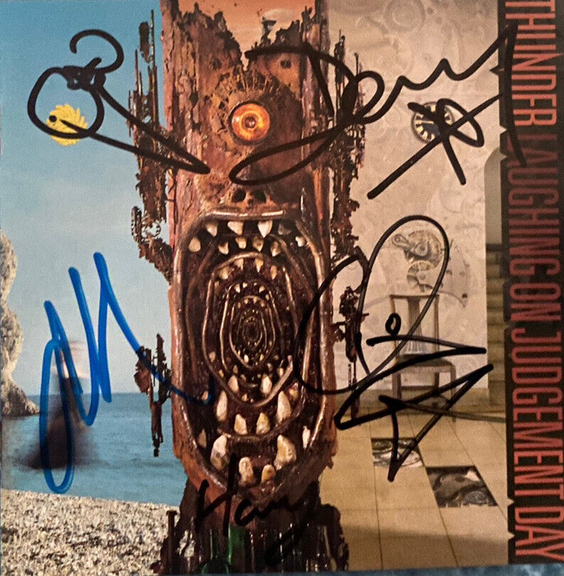 Thunder - Laughing On Judgement Day Signed Autographed Cd