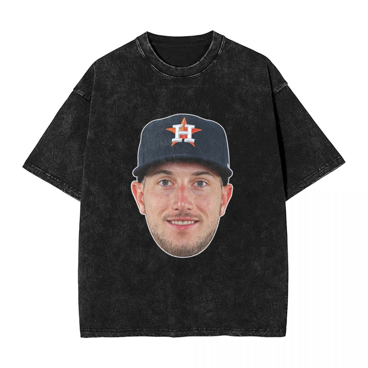 Houston Astros Kyle Tucker Men's Vintage Oversized T-Shirts