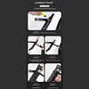 Bicycle Foldable Lock Anti-Theft Bike Folding Lock for Motorcycle Scooter E-Bike