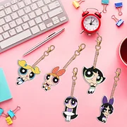 DIY Diamond Art Key Rings Special Shaped Keychain Supplies Cartoon Gift for  Kids