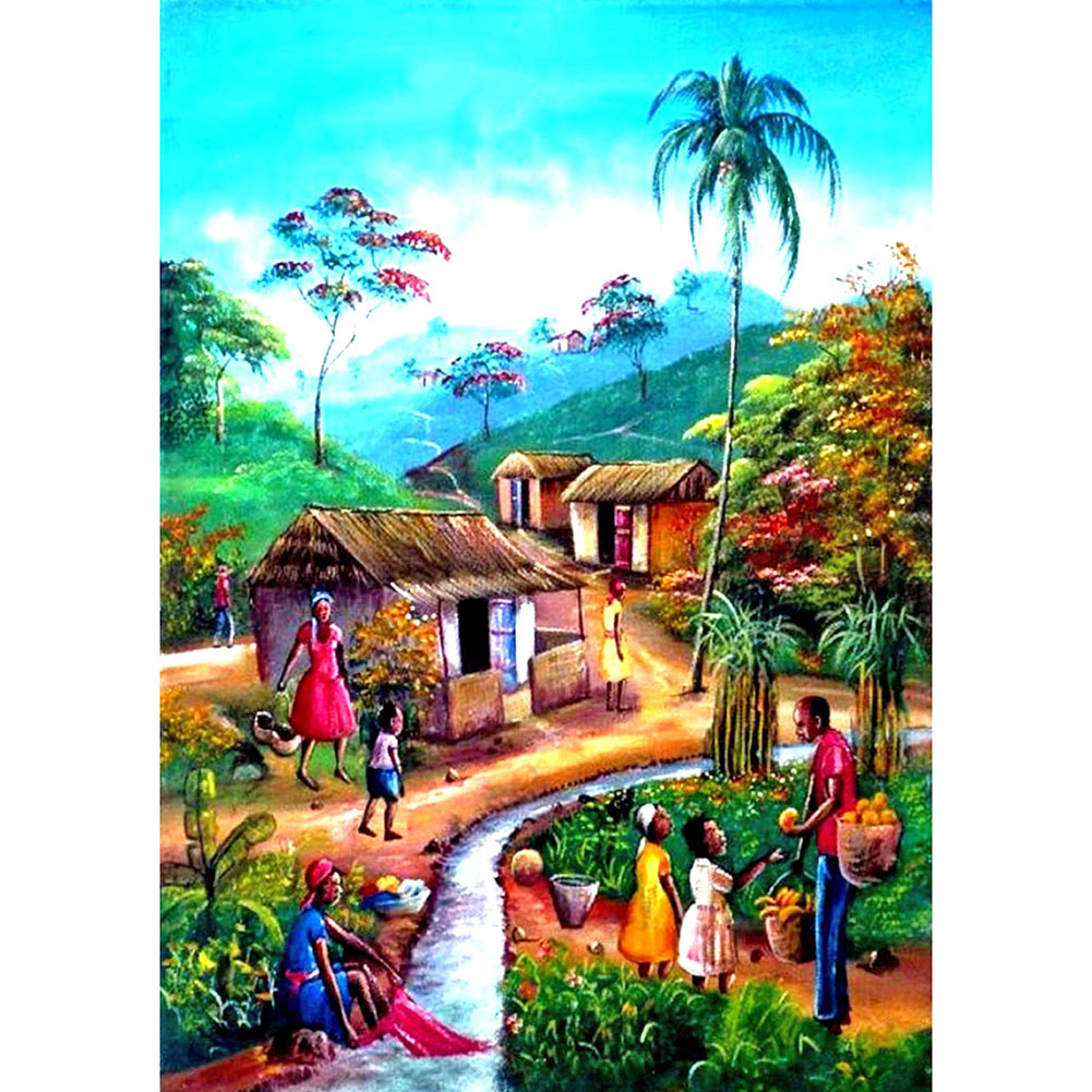 

Farm - Round Drill Diamond Painting - 30*40CM, 501 Original