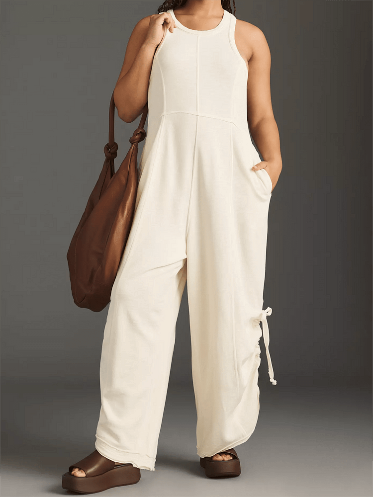Loose-Fit Sleeveless Casual Jumpsuit(BUY 2 FREE SHIPPING) 