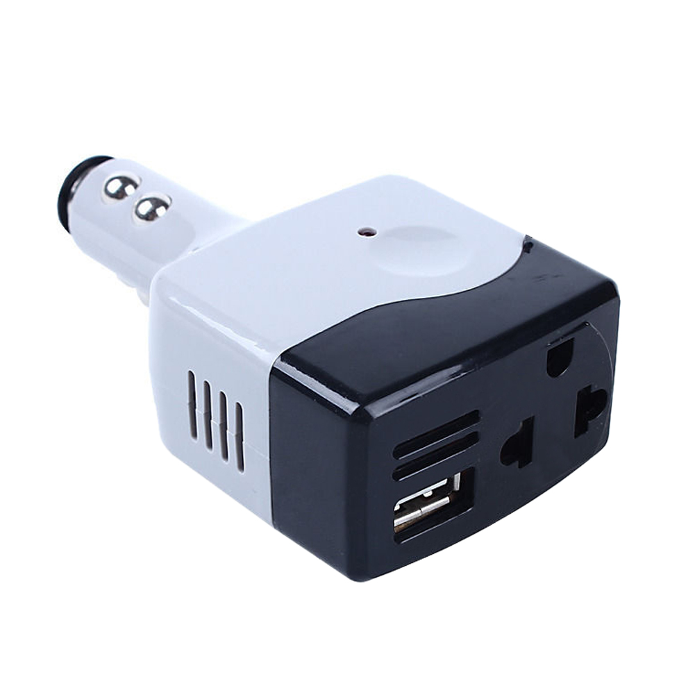 

Car DC 12-24V to AC 220V Voltage Power Inverter Converter USB Charger, 501 Original