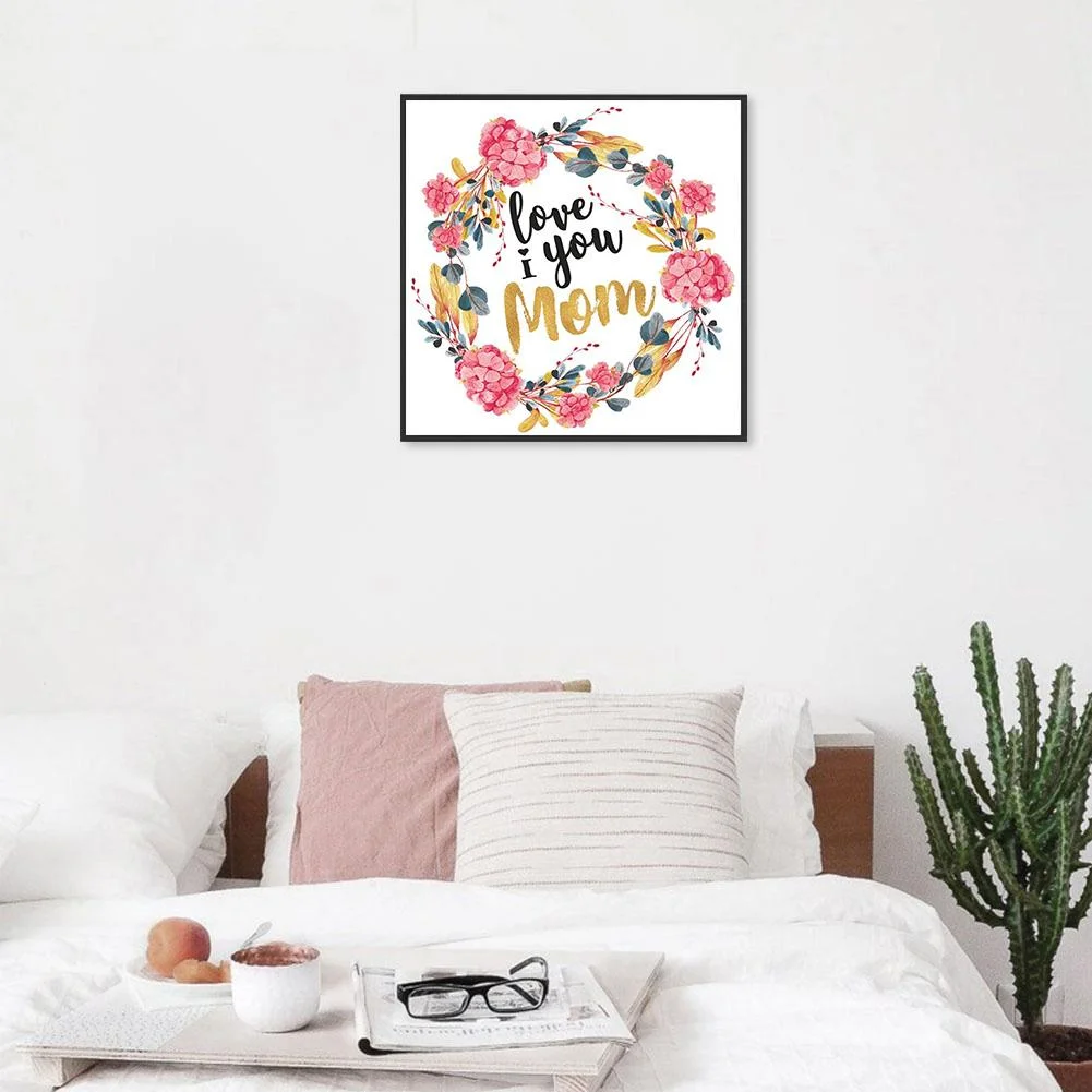 Full Round Diamond Painting 30*30cm - Mother'S Day