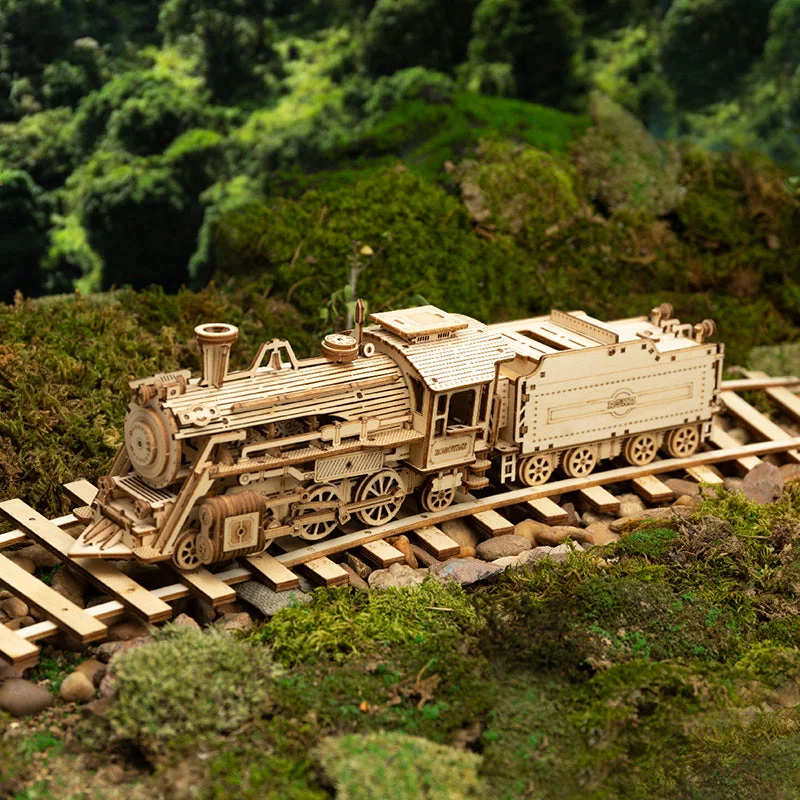 ROKR 1:80 Scale Model Train-Prime Steam Express MC501