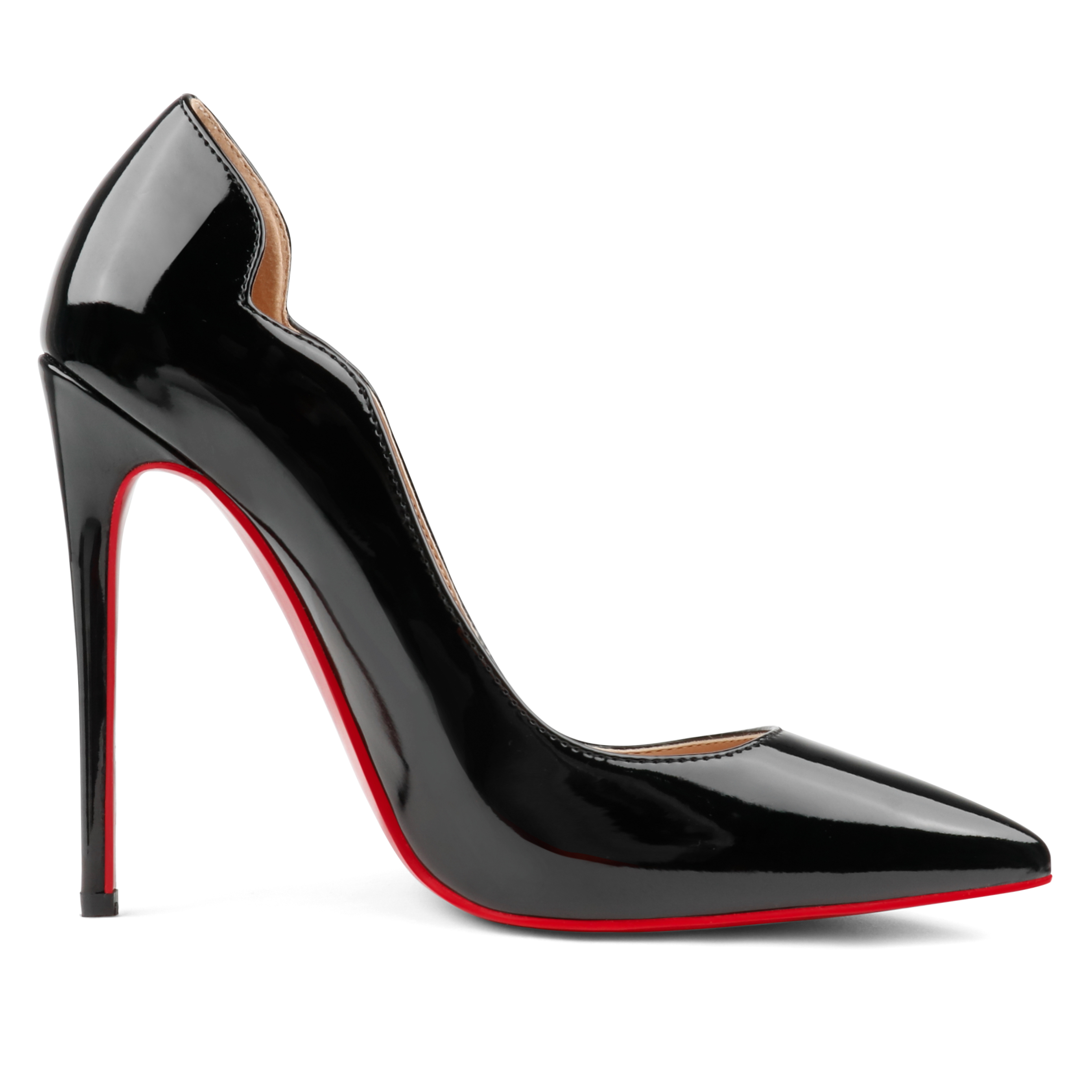 Classic Women's Red Bottom High Heels for Party Wedding Pumps-MERUMOTE