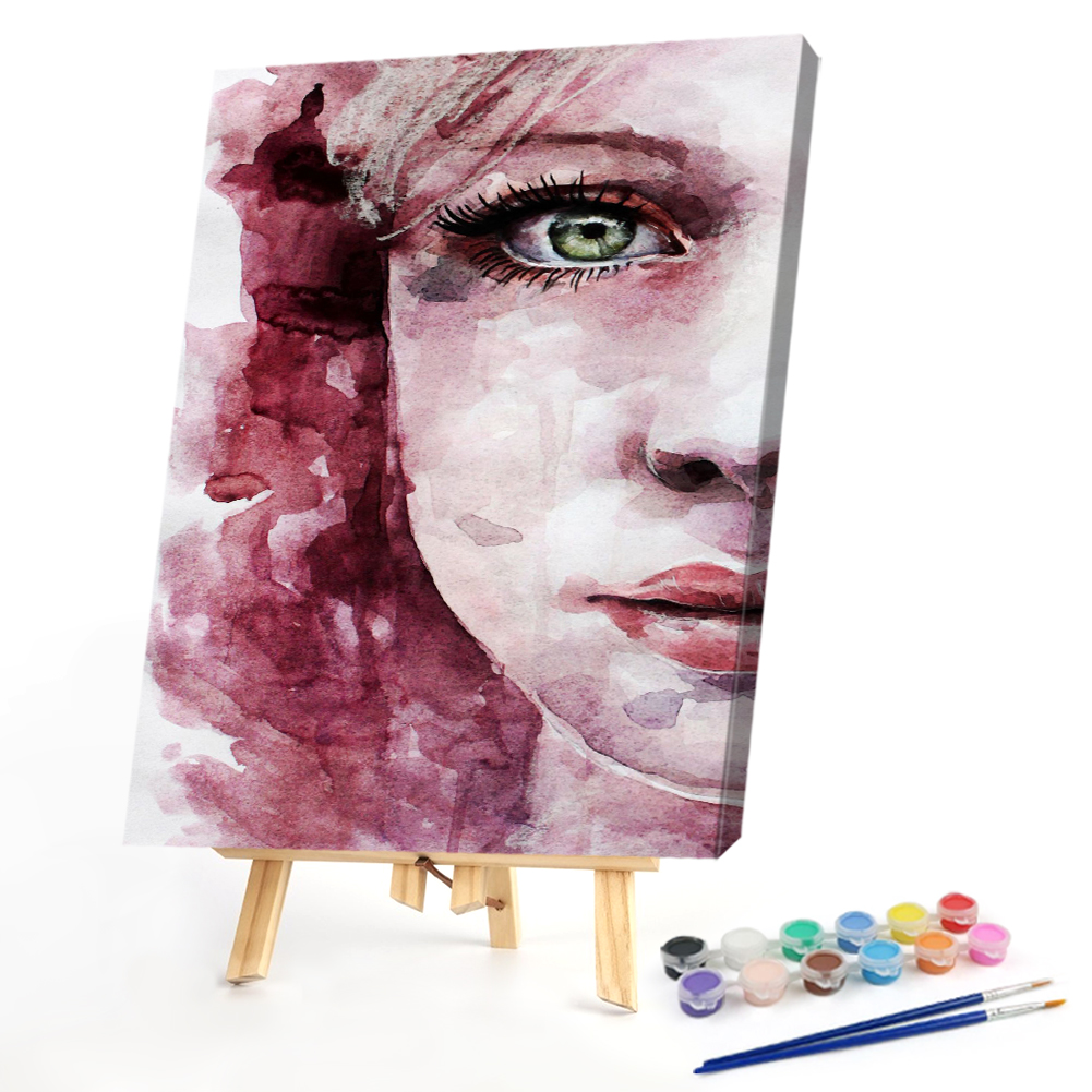 

40*50CM - Paint By Numbers - Woman, 501 Original