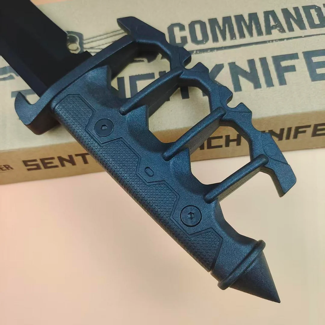 Outdoor keel trench knife, wilderness survival camping tool