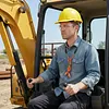 BT Portable Work Earplugs Headphones Noise Suppression Earphone Lightweight In-Ear Noise-Isolating Headphones Ergonomics Neckband Wireless Earbuds for Construction Sites Noisy Places