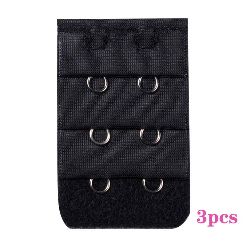 Akayes 3pcs Bra Extenders Strap Extension 3 Hooks 2 Rows Intimates Lengthened Bra Hook Extenders Women Intimates Accessories