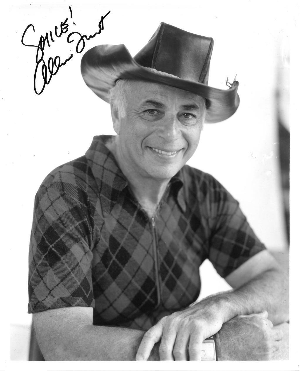 Alan Funt Signed Authentic Autographed 8x10 B/W Photo Poster painting BECKETT #BB27392